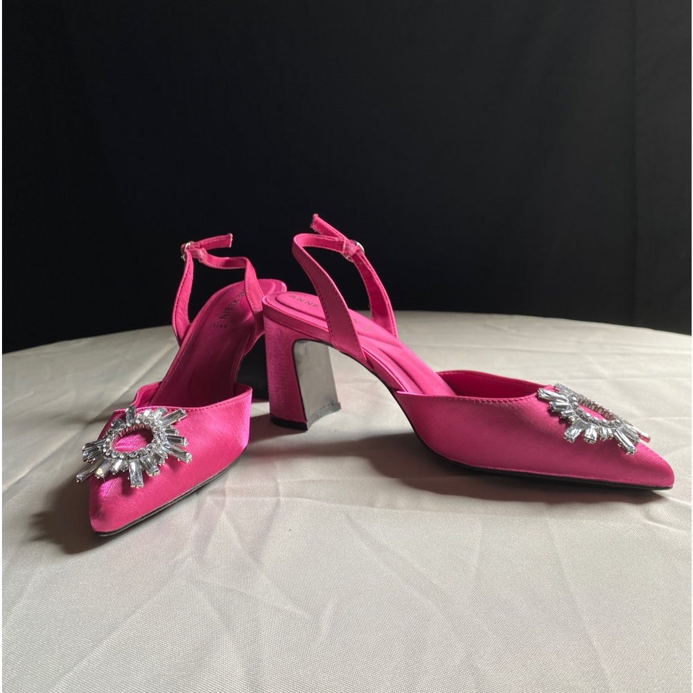 Anne Klein hot pink heels